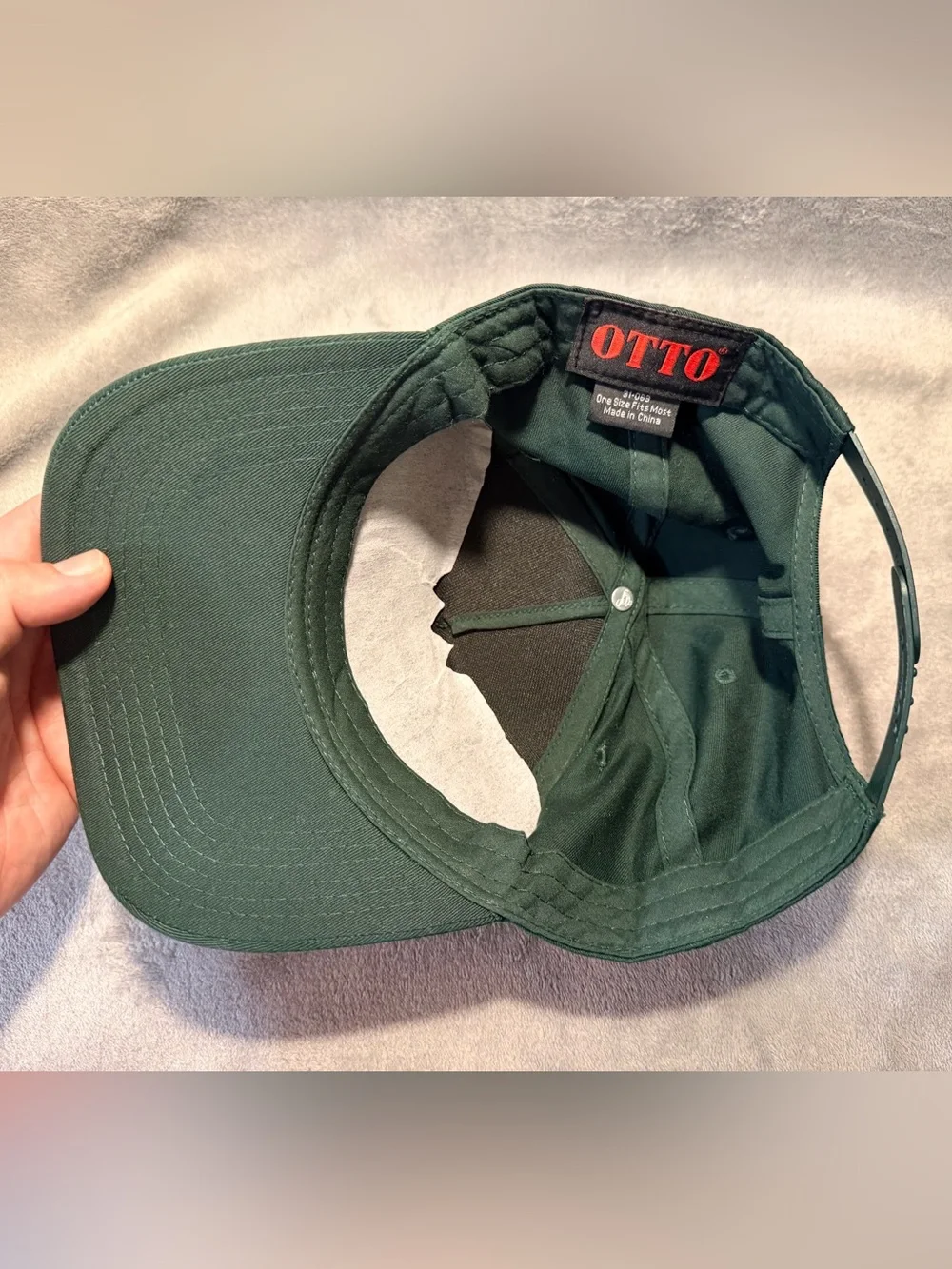 Burlington Northern Santa Fe BNSF Railroad 6 Panel Cap by OTTO - Picture 6 of 6